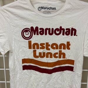 Licensed Maruchan Instant Lunch T-Shirt size small. Short sleeve. Cotton. EUC